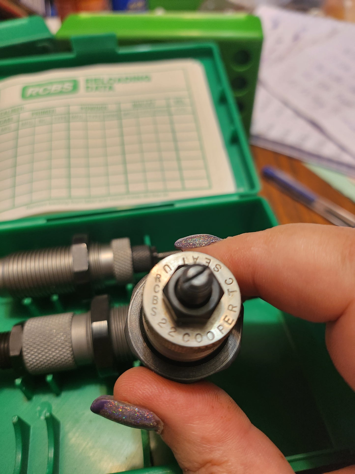 . 22 CCM (cooper) reloading dies