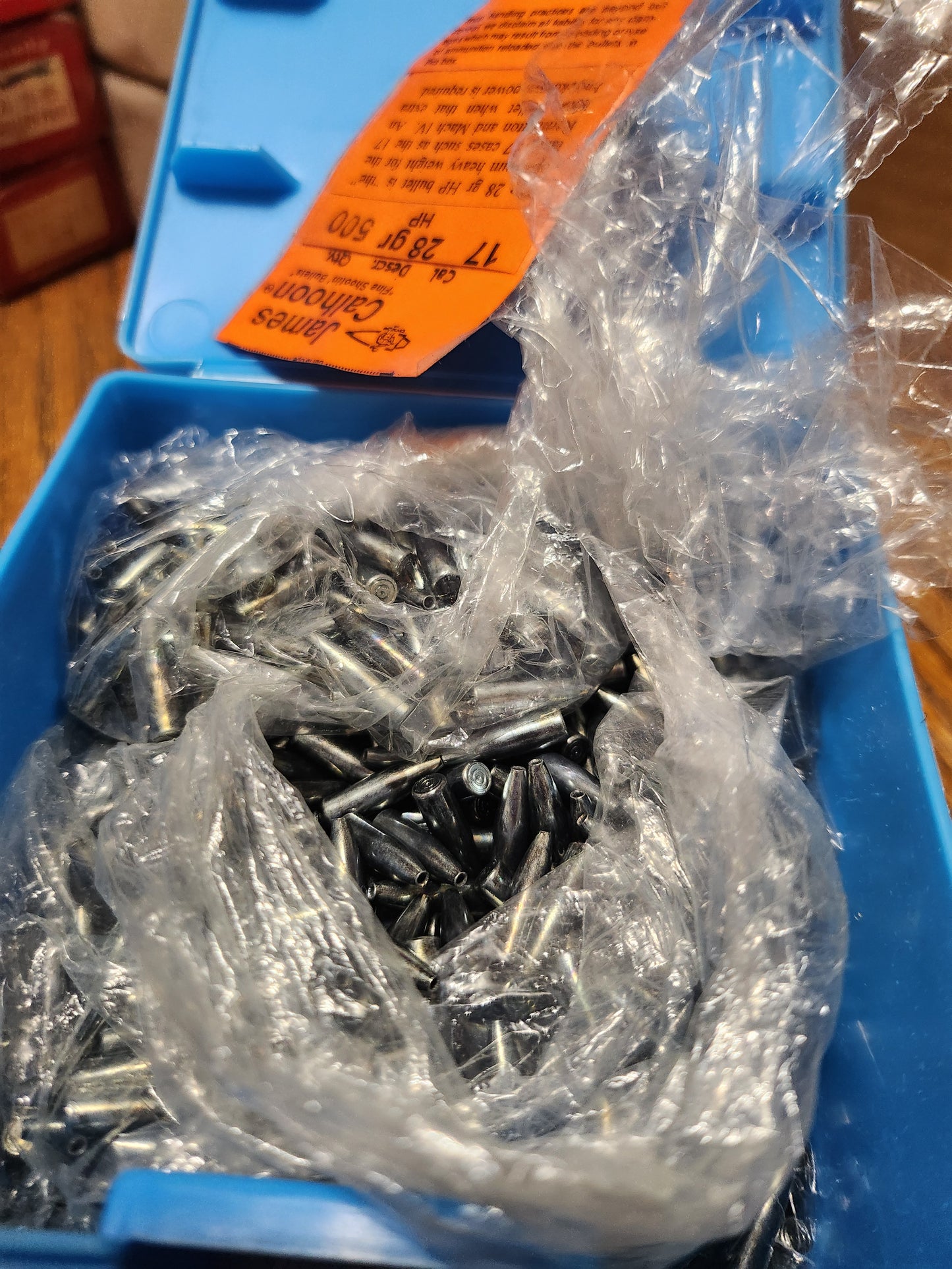 17 cal 28gr Calhoon hollow point bullets 1000pcs