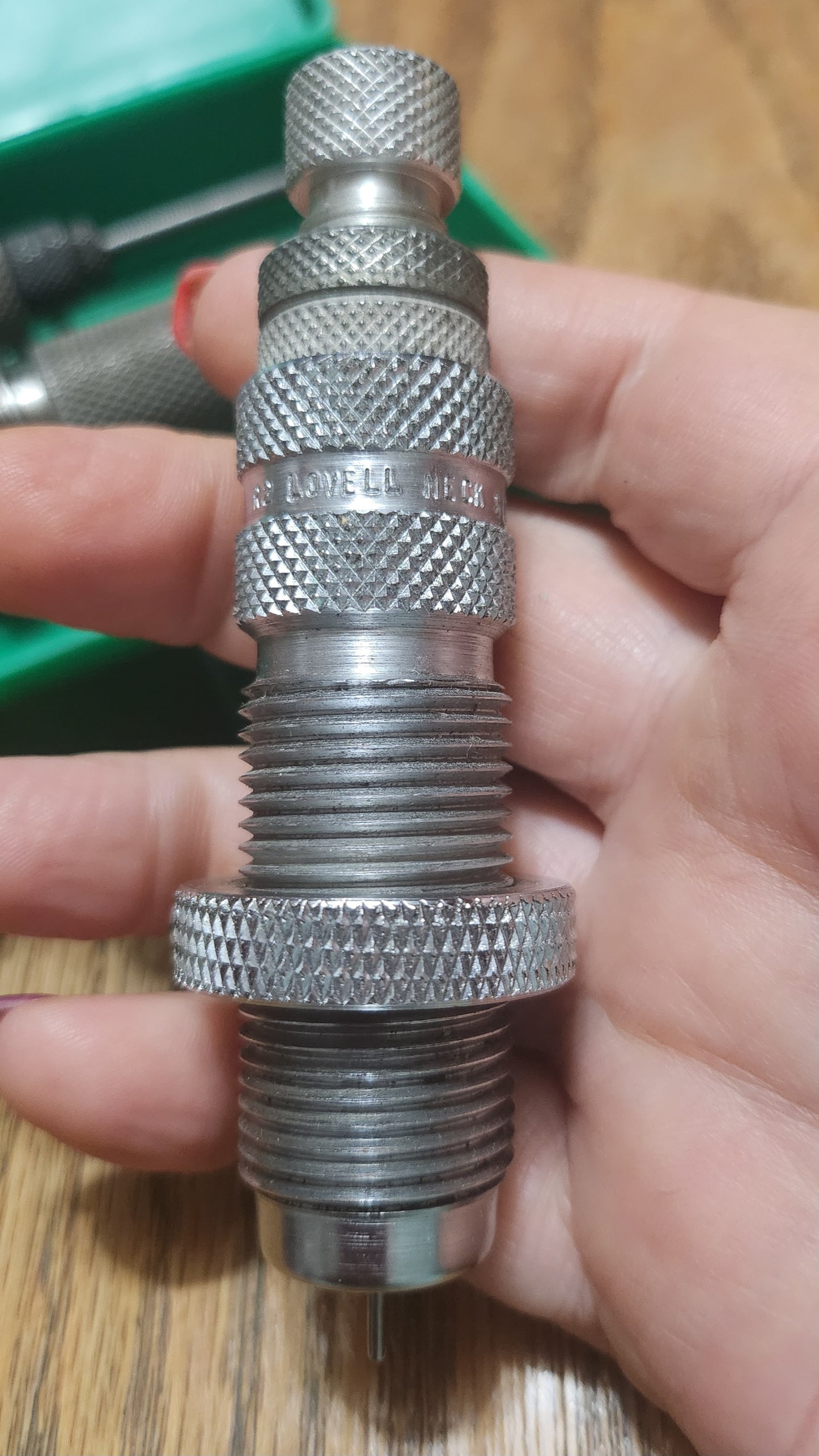 RCBS 22 R-2 LOVELL F.L reloading die with a CH neck sizer