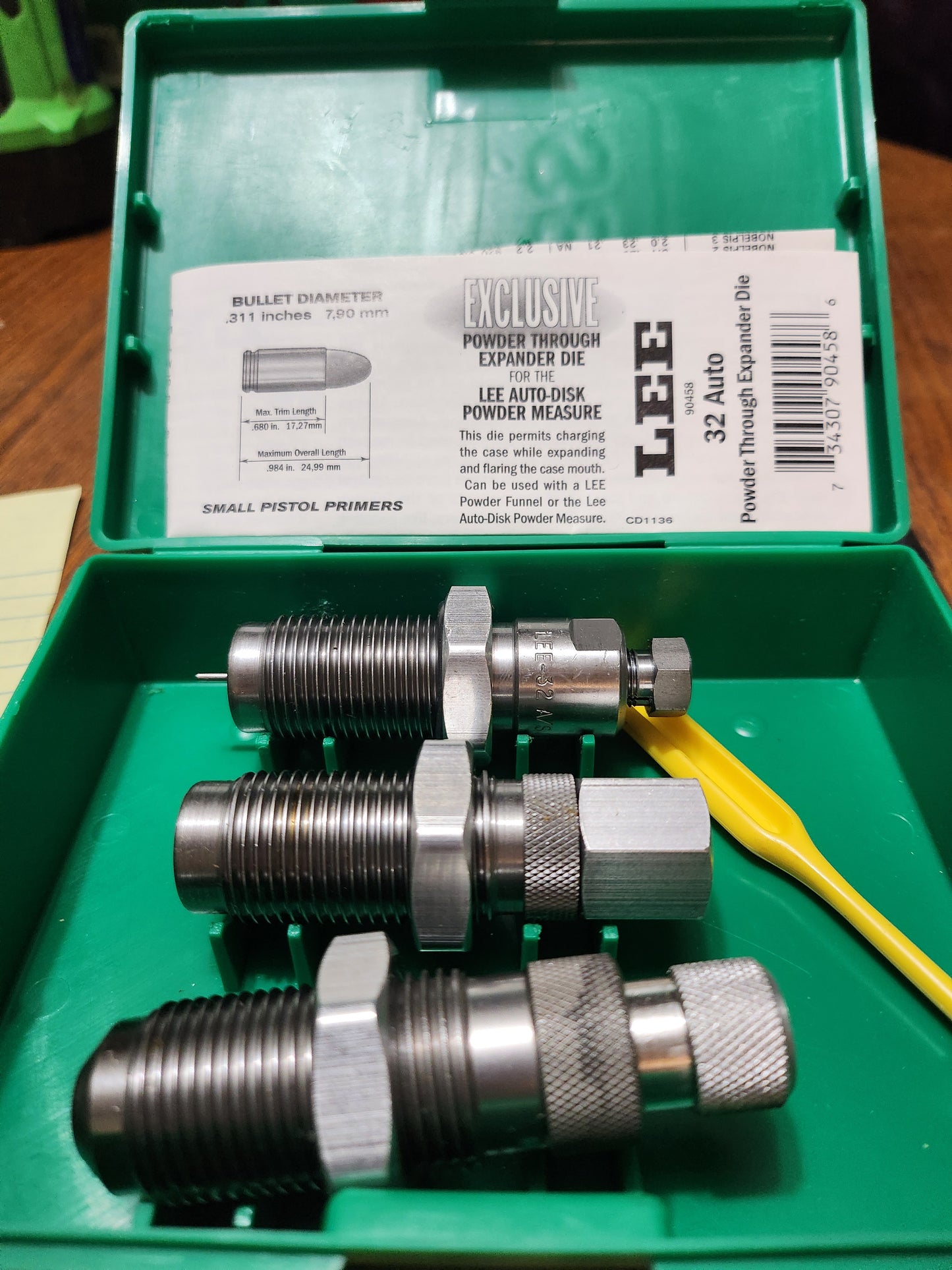 LEE 32 Auto Carbide 3 piece die set