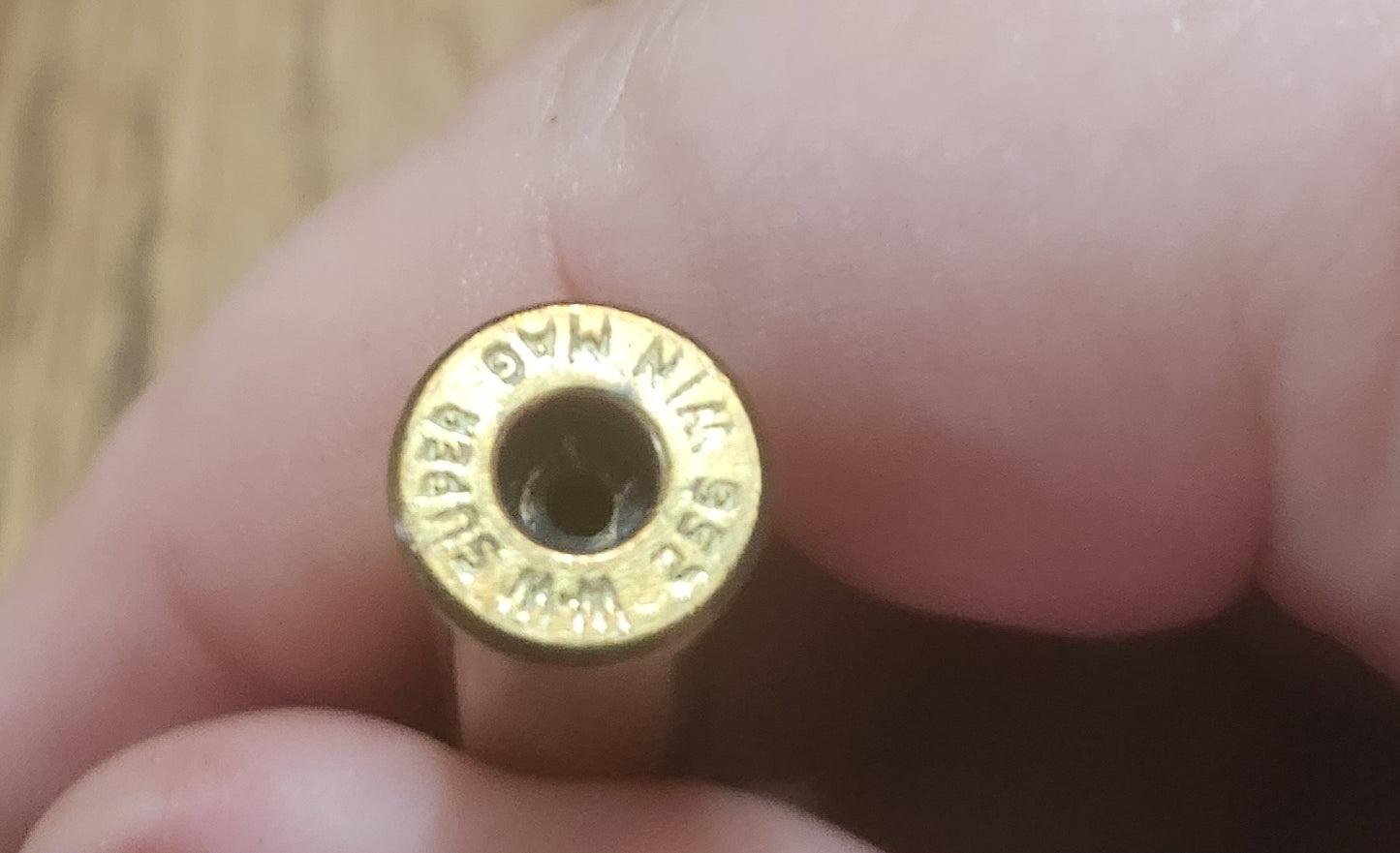 256 Win. Mag fired brass
