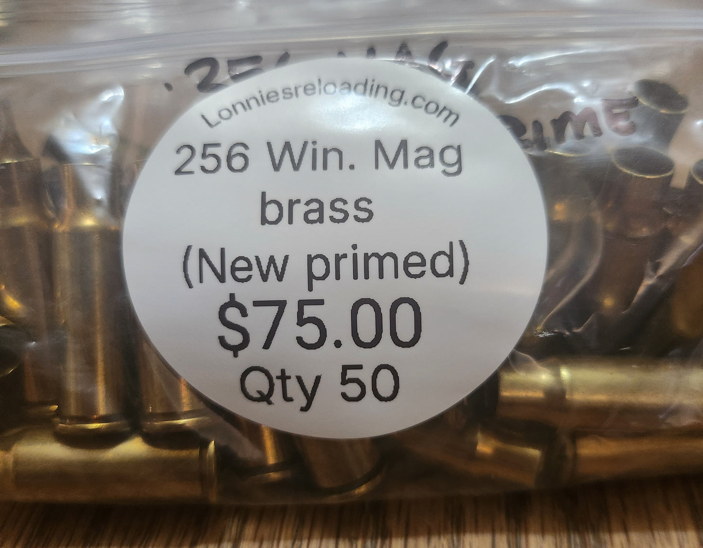 256 Win Mag (New Primed)