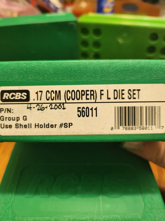 .17 CCM (cooper) FL Die set