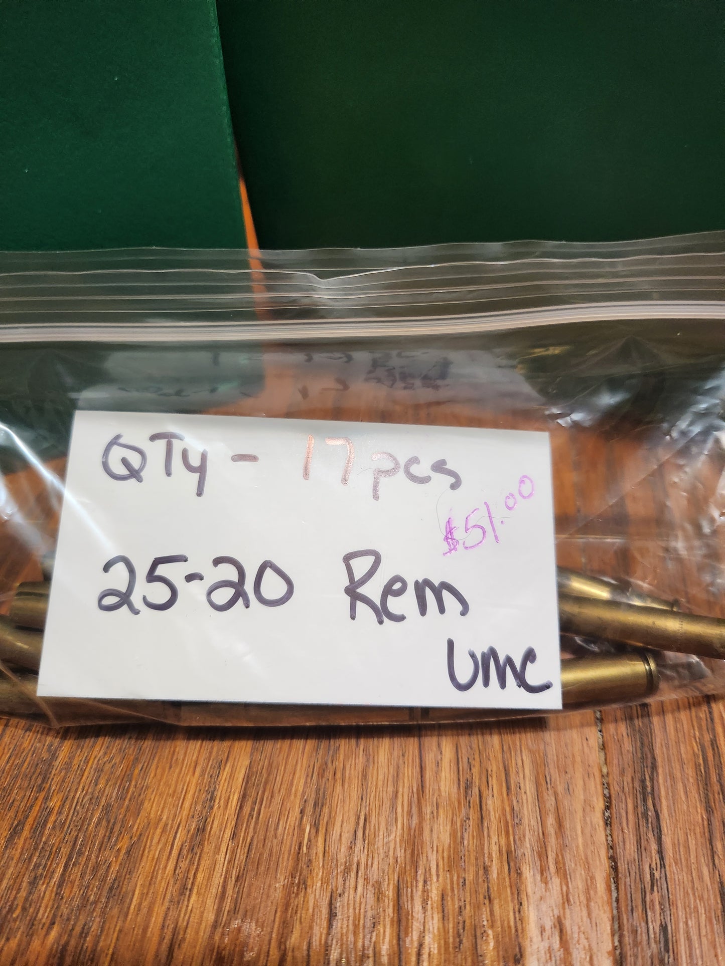 25-20 Remington umc brass.