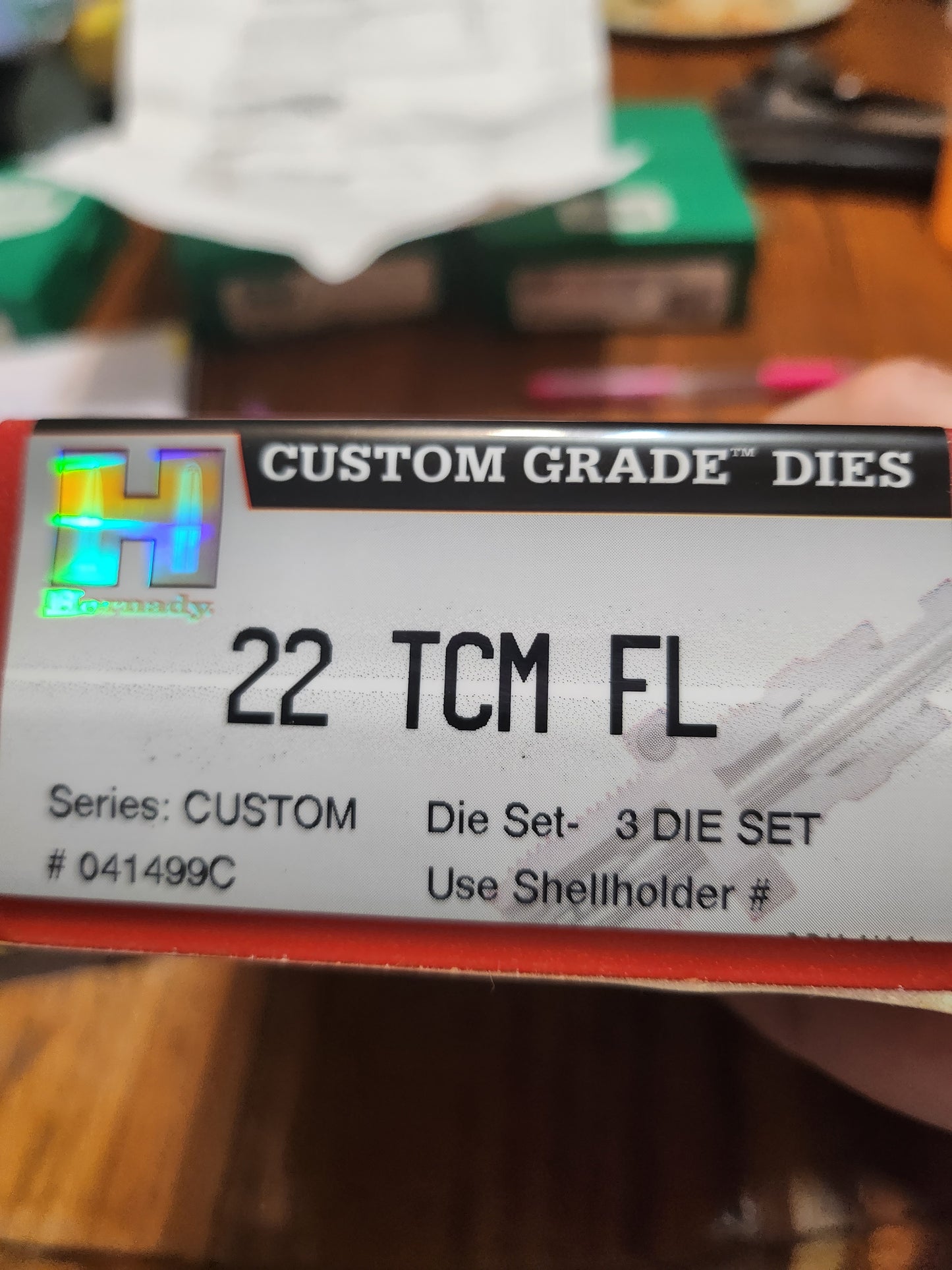 22 TCM FL reloading dies