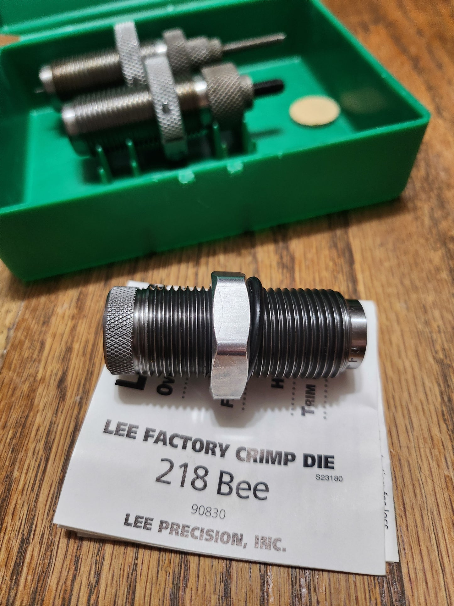 218 bee 3 die set