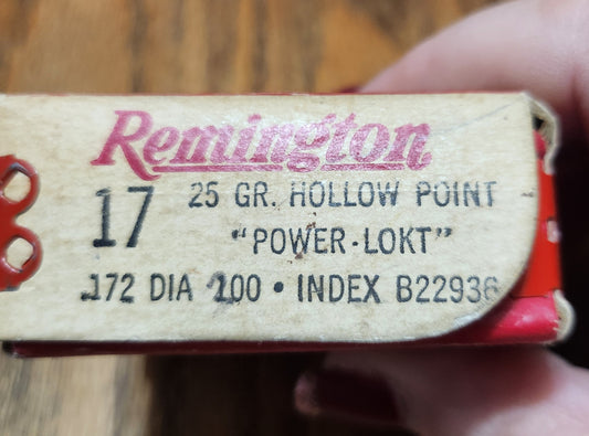 17 cal 25gr remington hollow point. 200 pcs