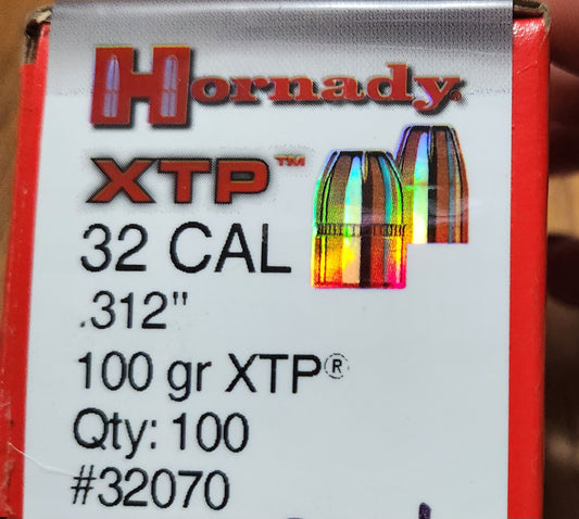 32 cal 100 gr XTP Bullets