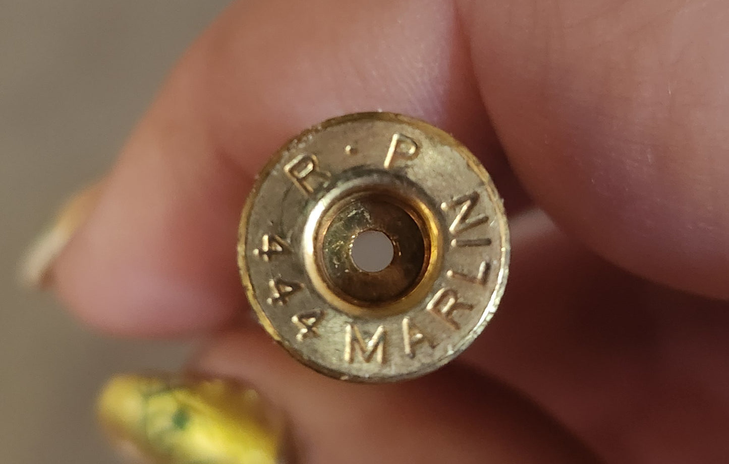 444 Marlin brass