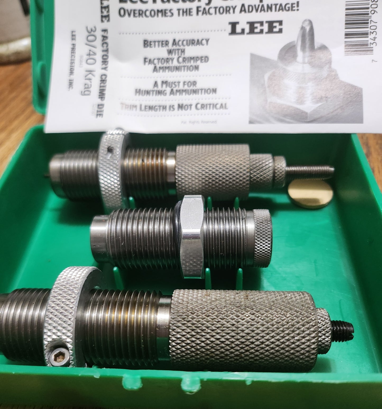 Rcbs 30/40 Krag reloading Dies