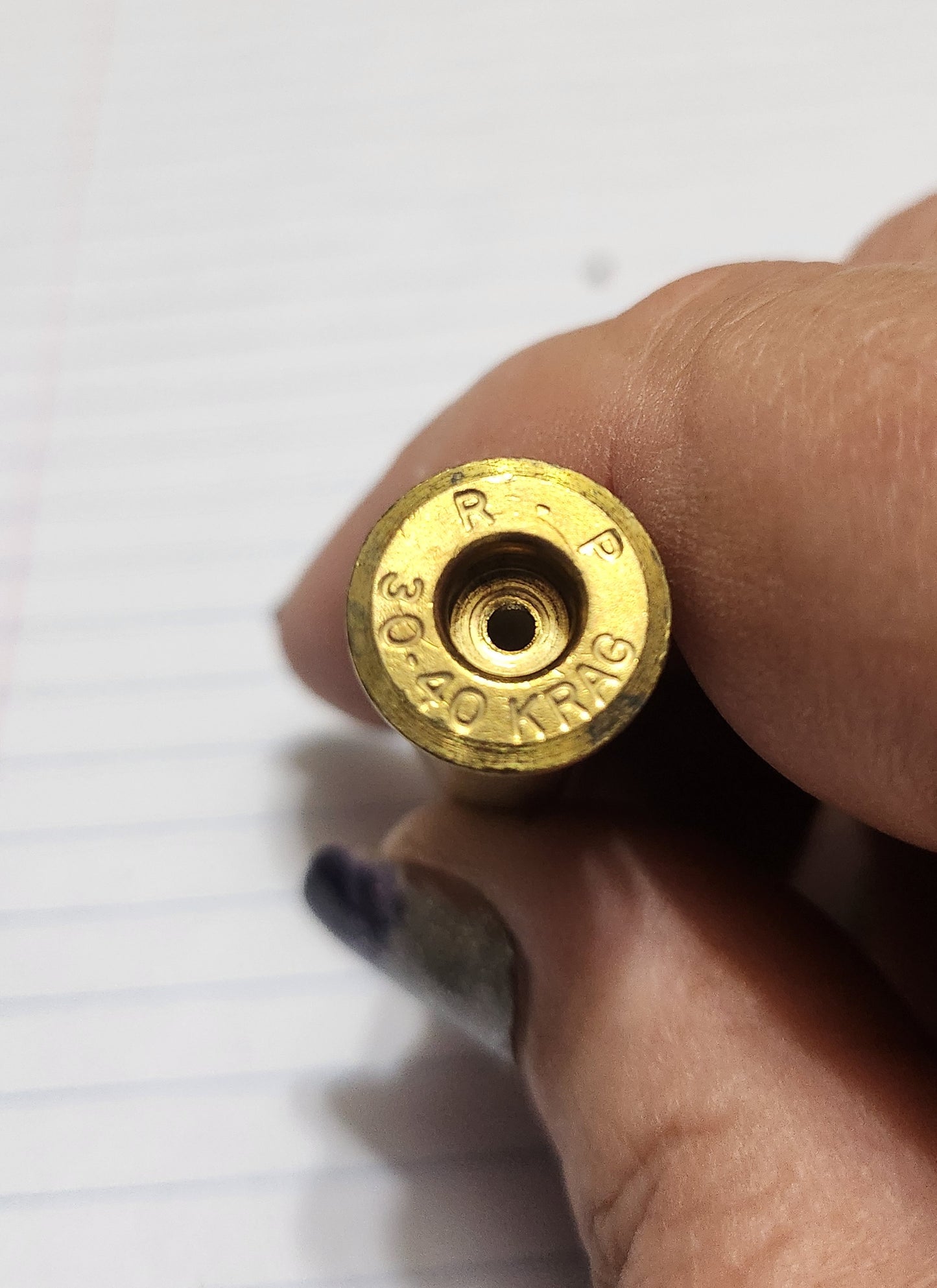 30-40 krag brass