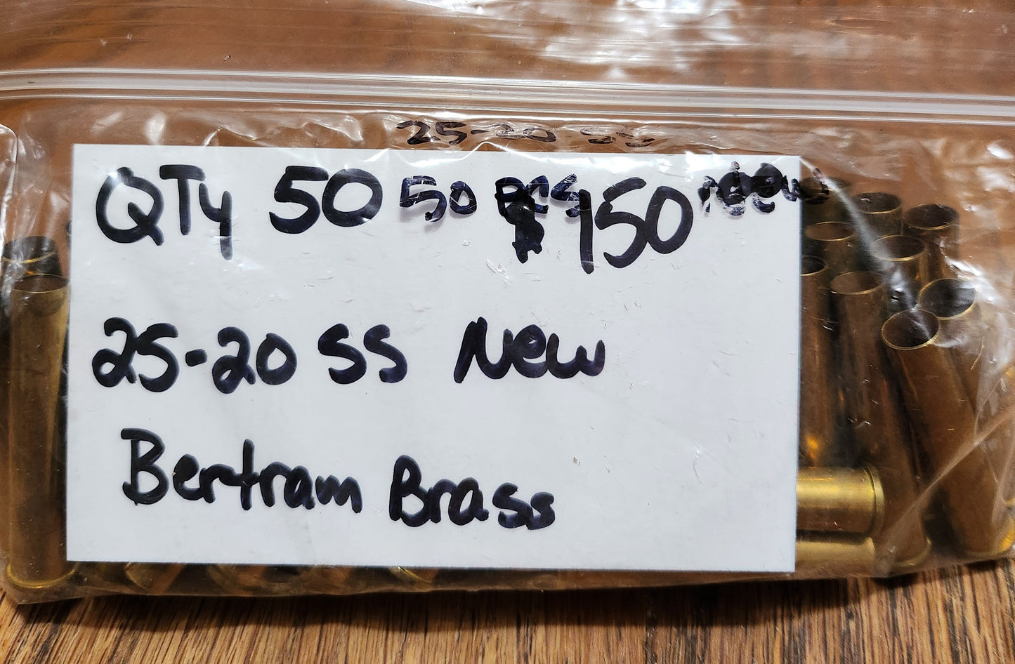 25-20 ss brass New