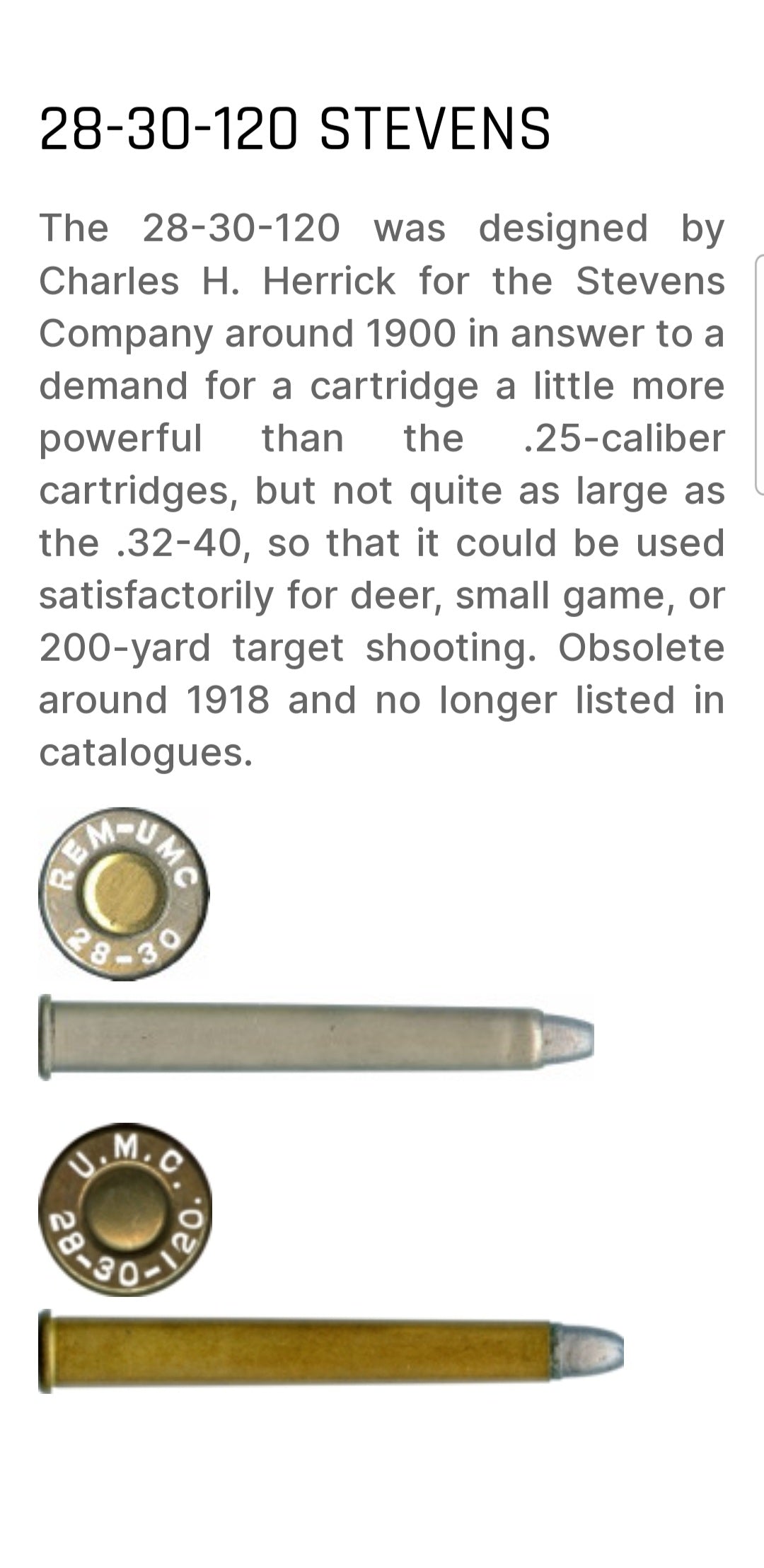 RCBS 28-30-120 Reloading Die