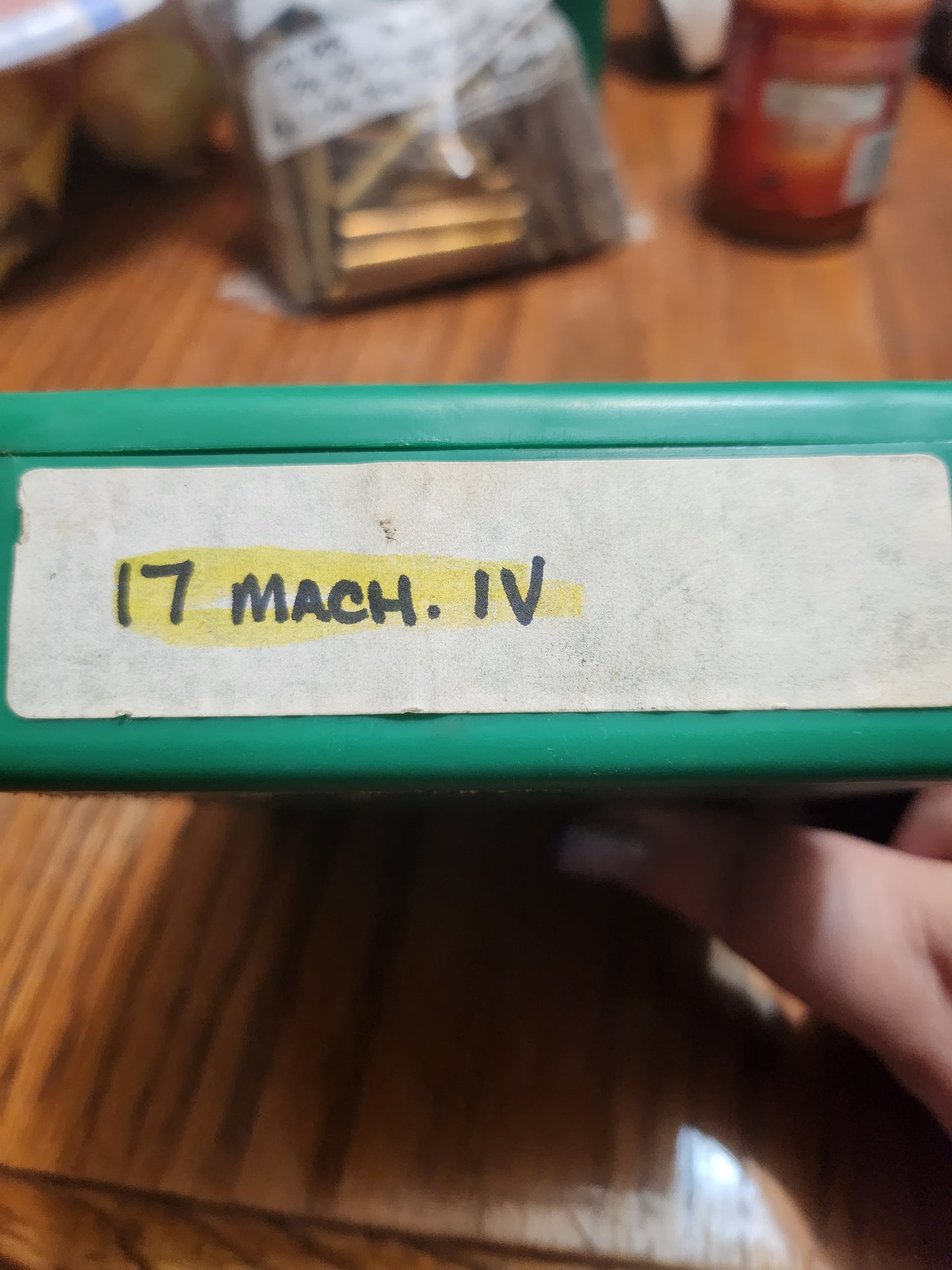 17 Mach IV reloading dies